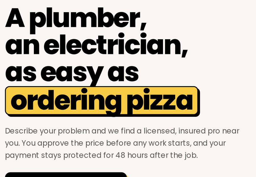 Before: Home services app